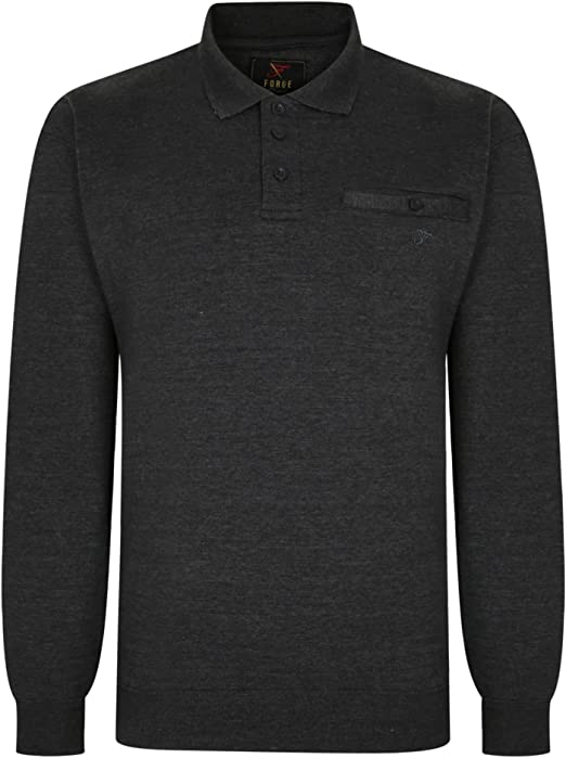 Forge Fbs 507 Fleece Collared Sweatshirt