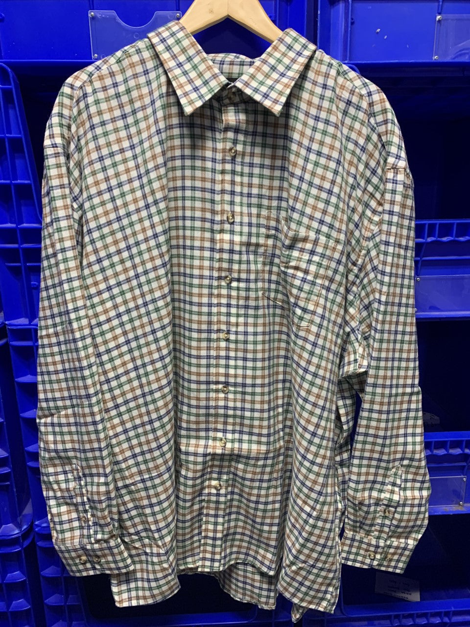 County 15571 L/S Brushed Check Shirt