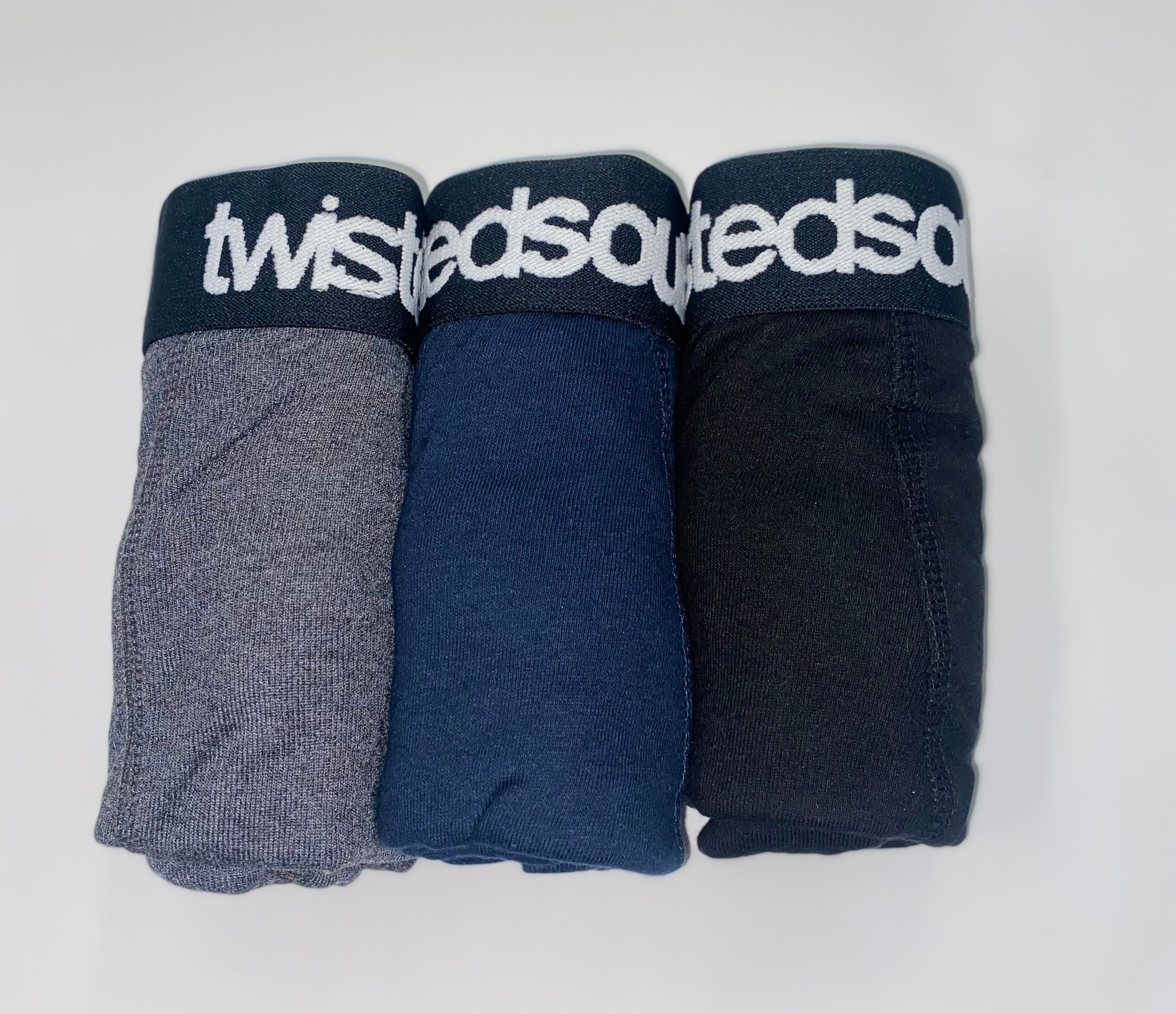 Twisted Soul Jersey Trunk 3 Pack Boxer