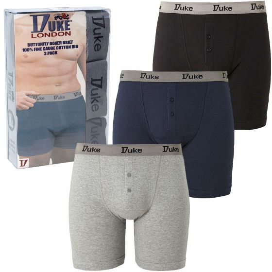 Duke Ks2005 Three Pack Boxers