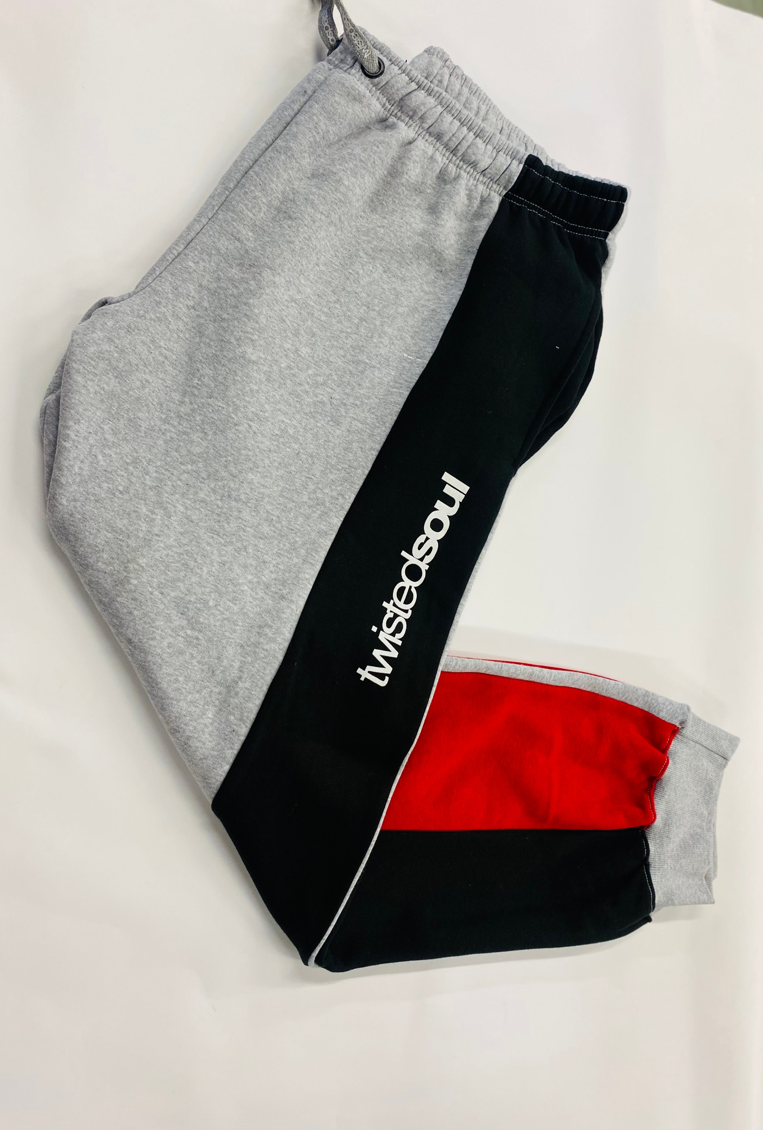 Twisted Soul Contrast Panel Jogger