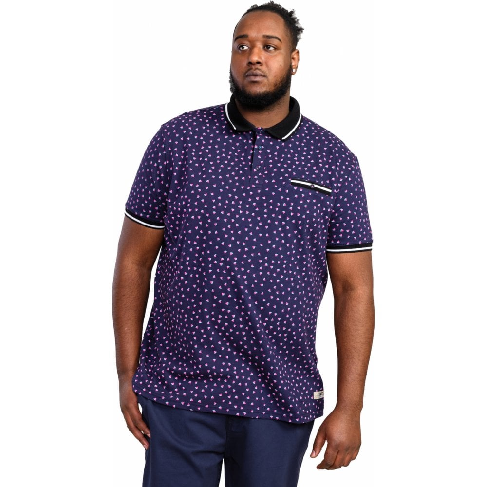 Duke Rover Melon Aop S/S Polo