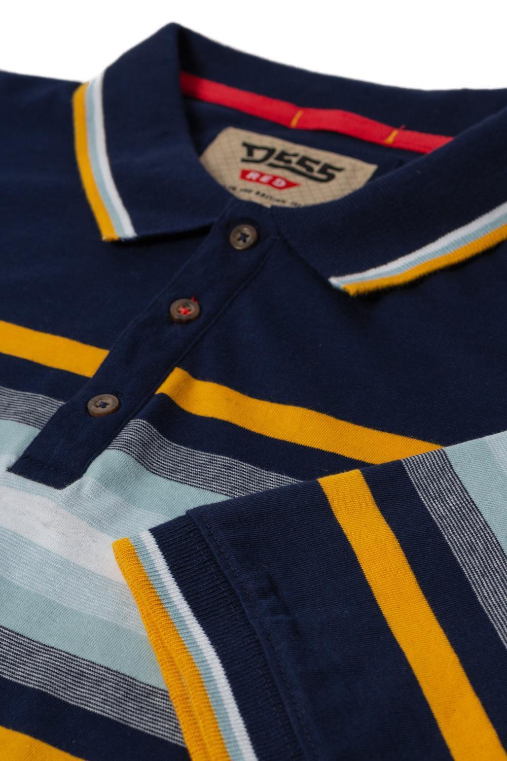 Duke Peldon Jersey Stripe Polo