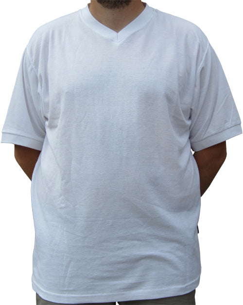 Azzuro V-Neck Pique T-Shirts Ap104