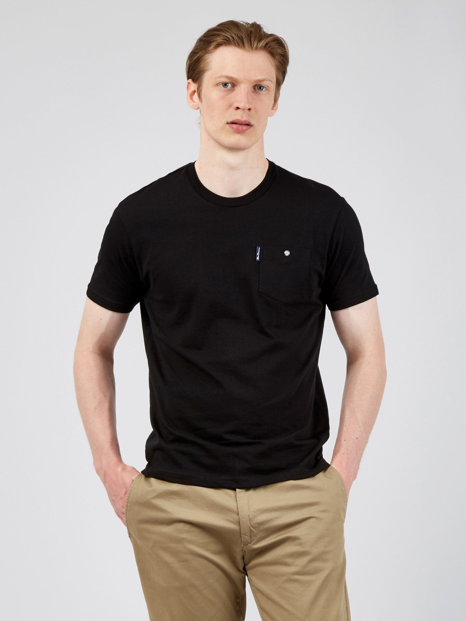 Ben Sherman Blk Signature Pocket Tshirt