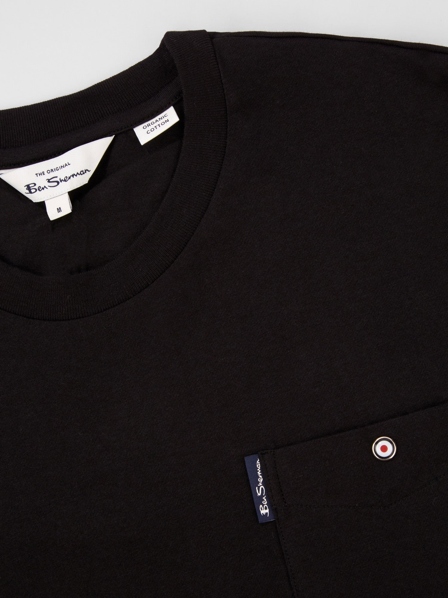Ben Sherman Blk Signature Pocket Tshirt