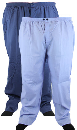 Kings Plain Cotton Pj Bottoms Twin Pack
