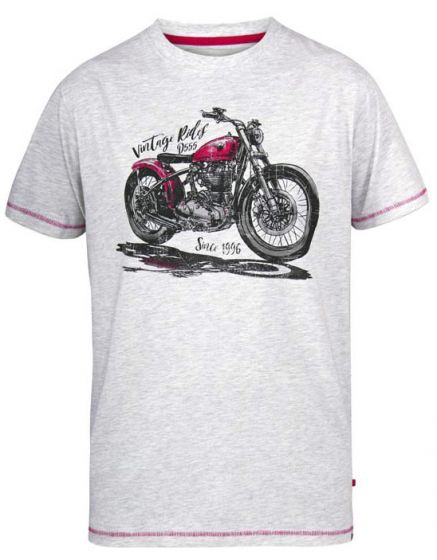 Miles - D555 Motorbike Crew Neck T-Shirt