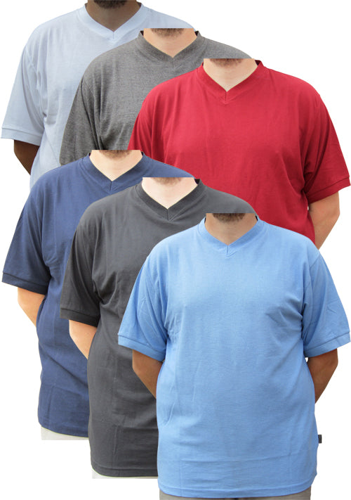 Azzuro V-Neck Xlong Pique T-Shirts