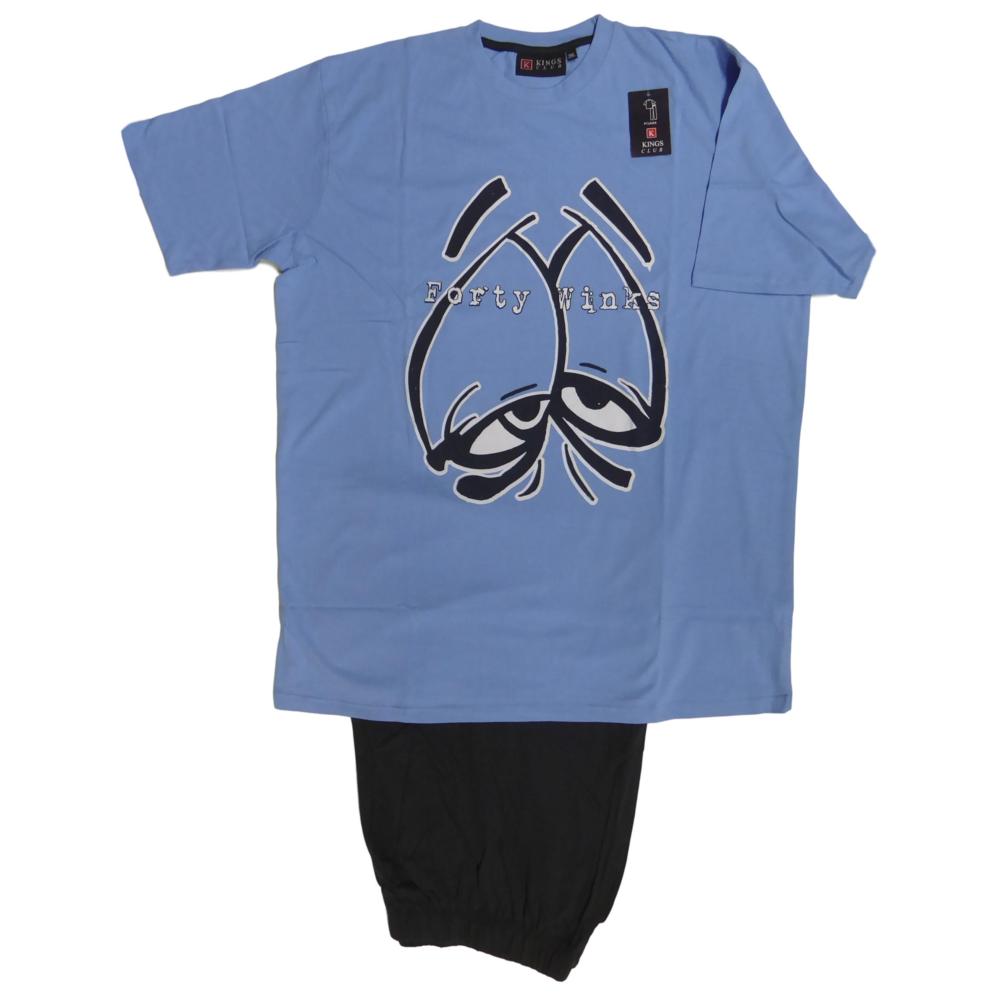 Kings Club Trouser Pyjama Set Cotton.