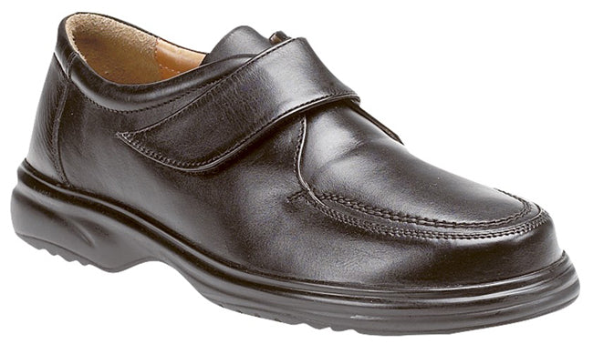M460a Roamers Blk Velcro Fastening Shoes
