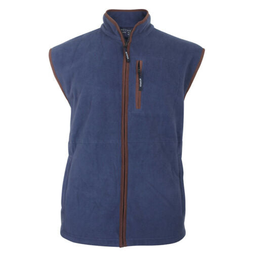 Metaphor 01557 Navy Polar Fleece Gilet