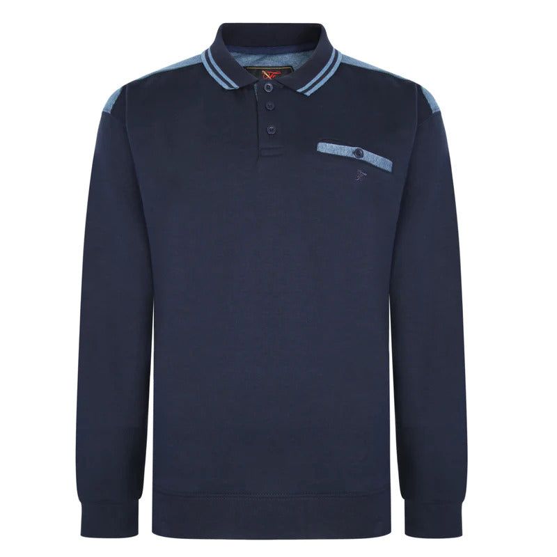 Forge Fbs 509 Fleece Collared Sweatshirt