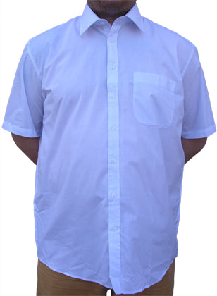 Espionage Sh147 S/S Plain Collar Shirts