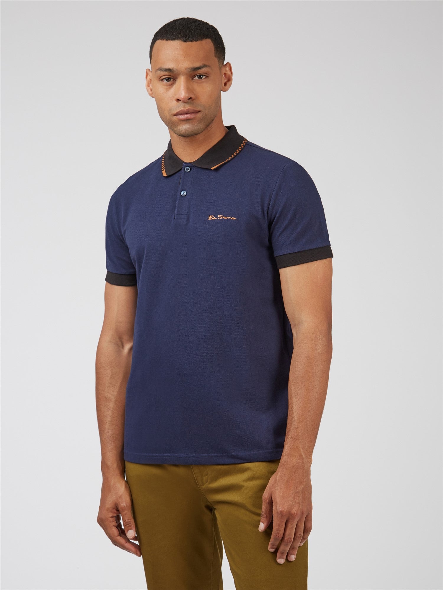 Ben Sherman Colour Block Rob Polo