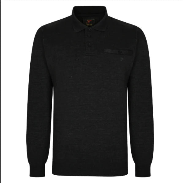 Forge Fbs 507 Fleece Collared Sweatshirt