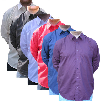 Metaphor 15500 L/S Plain Shirts P2569