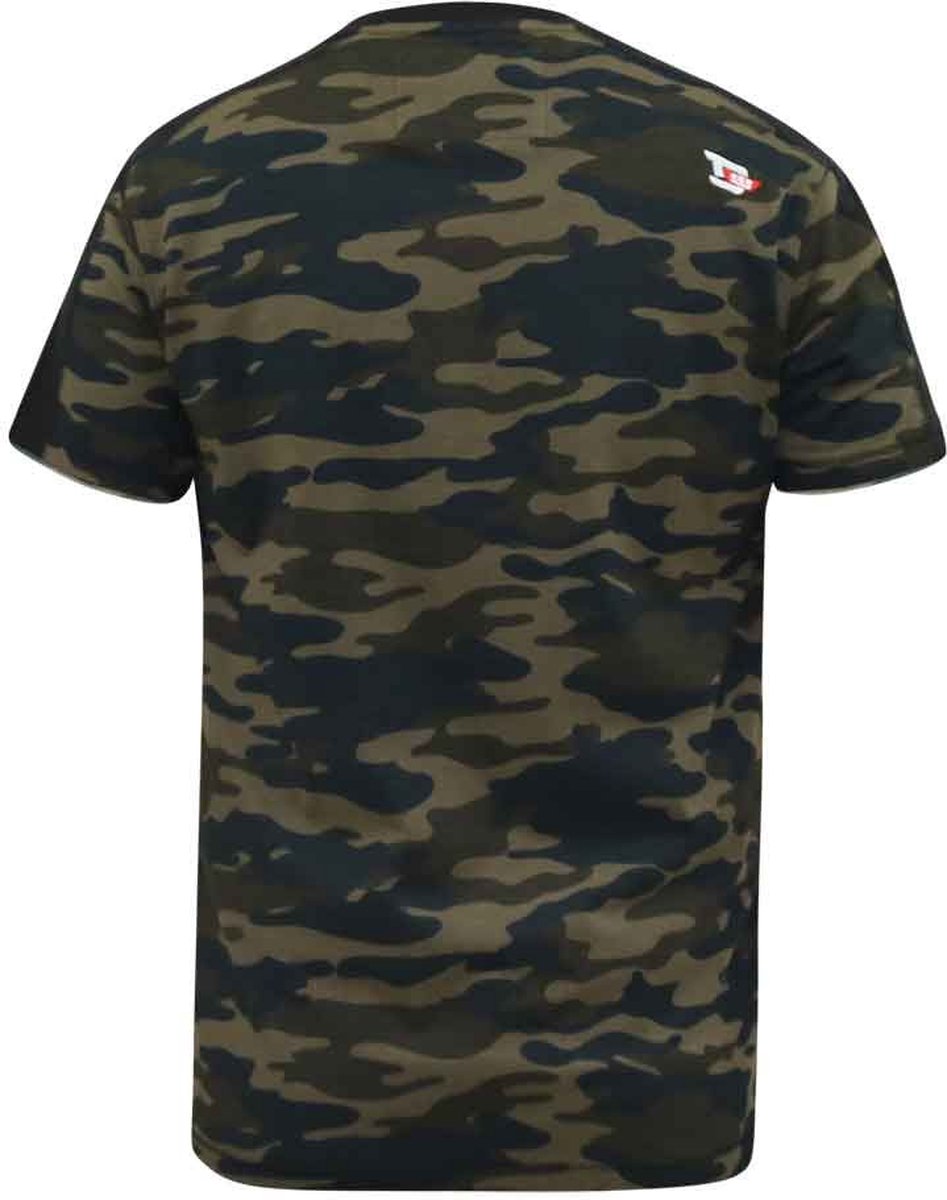 Duke Sullivan Camo T Shirt Chest Print