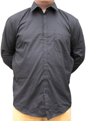 Espionage Sh151 L/S Plain Collar Shirts
