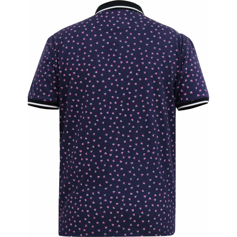 Duke Rover Melon Aop S/S Polo