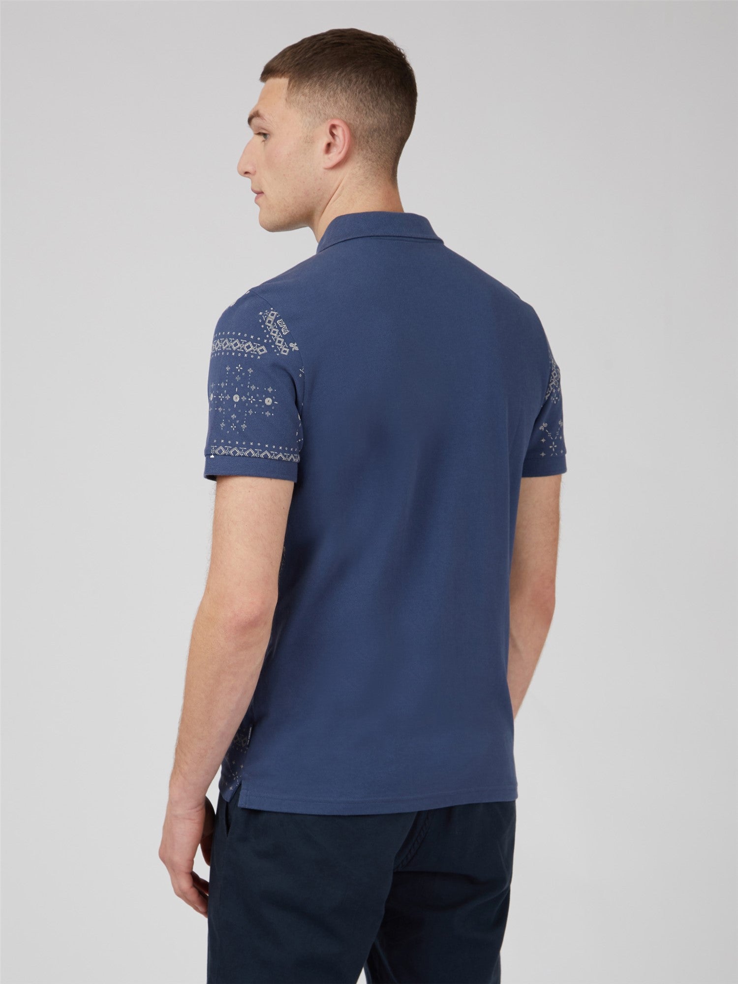 Ben Sherman Geo Print Polo