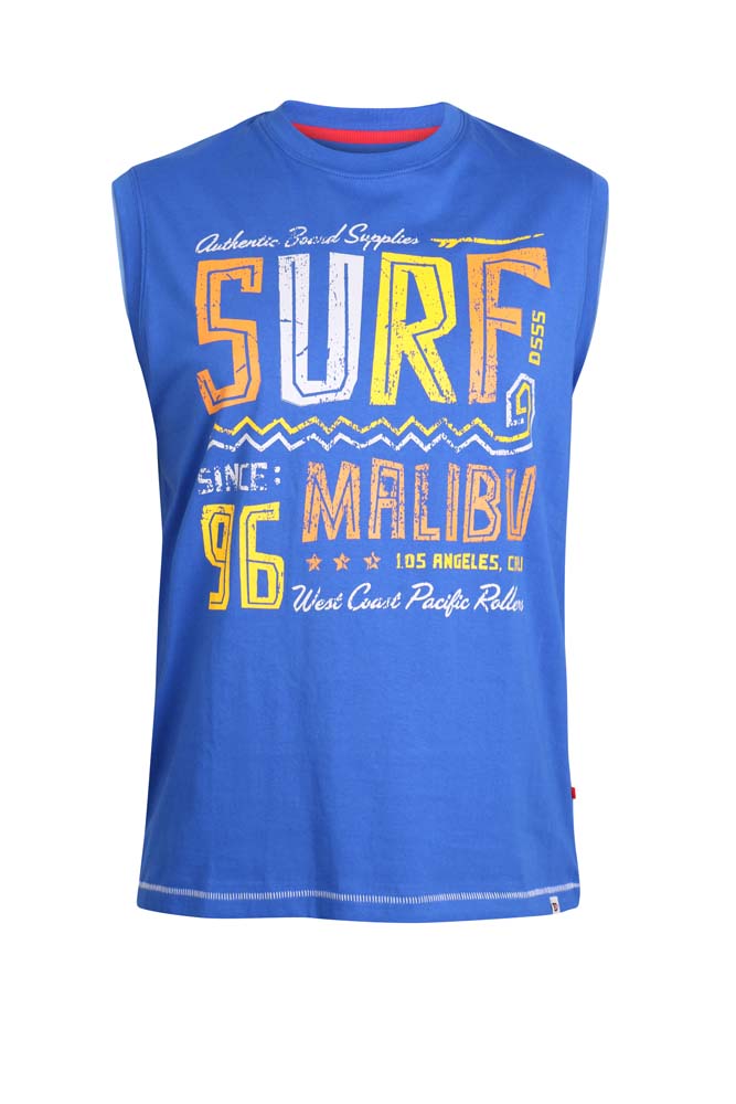 D555 Ks60650 Royal Malibu Sleeveless Tee
