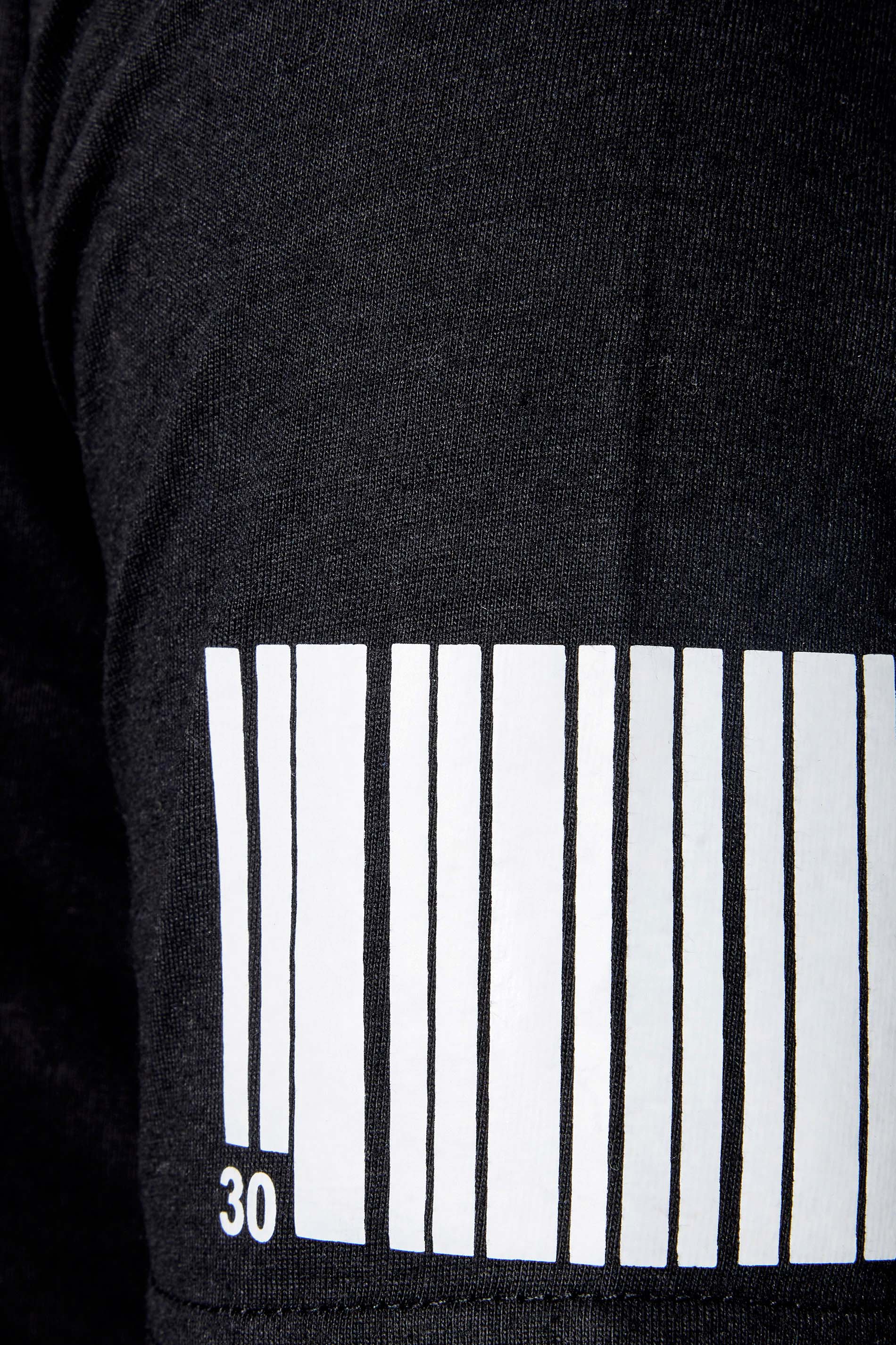 304 Printed Mini Barcode Tee Shirt