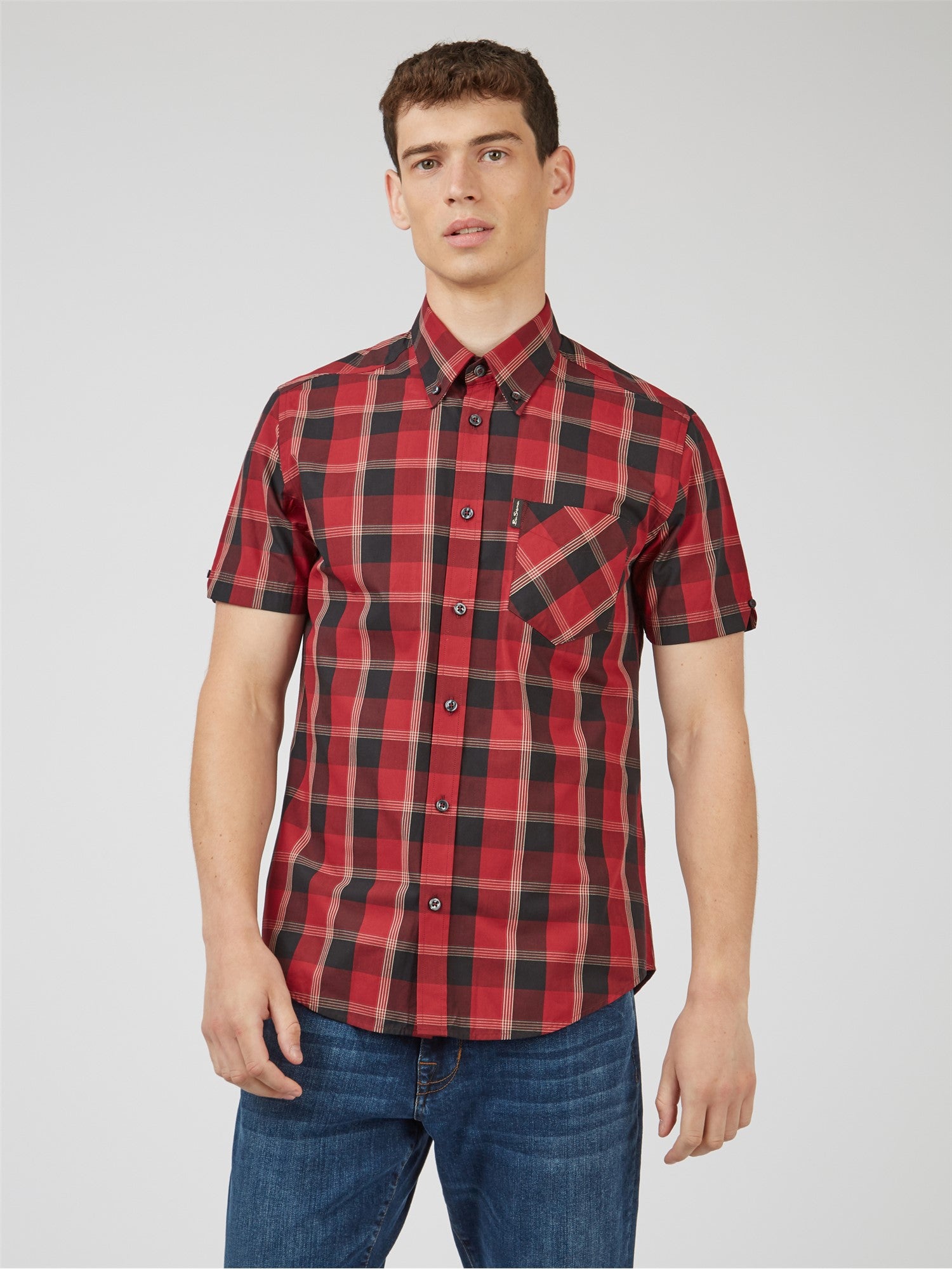 Ben Sherman S/S Frame Check Shirt