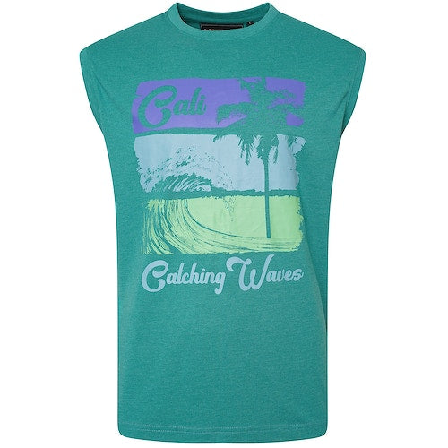 Kam Kbs 5397 California Sleeveless Tee