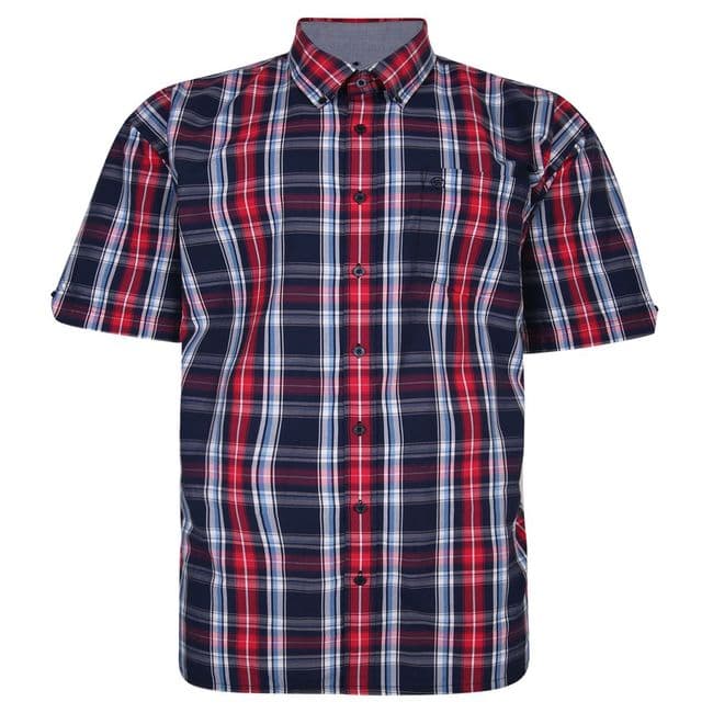 Espionage Sh383 S/S Check Shirt.