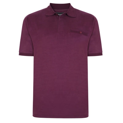 Kam Kbs 5450 S/S Jacquard Collar